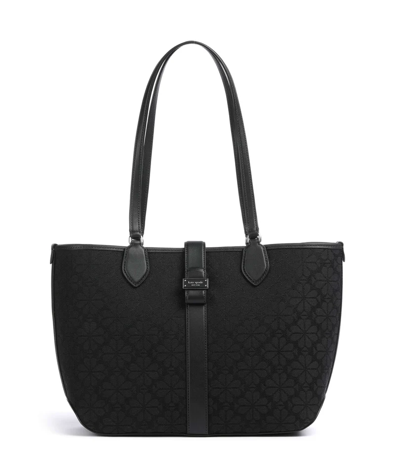 Kate Spade New York Spade Flower Jacquard Bolsa shopping black/multicolour