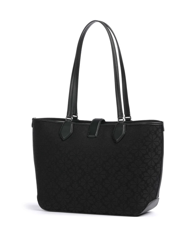 Kate Spade New York Spade Flower Jacquard Bolsa shopping black/multicolour