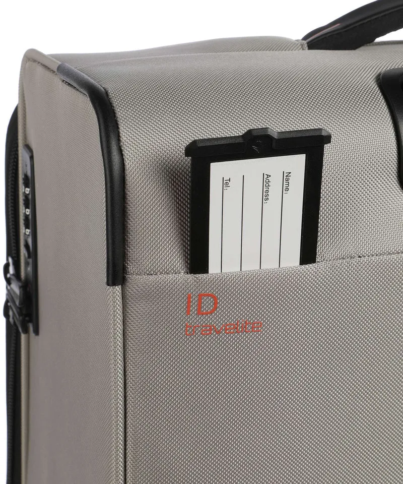 Travelite Crosslite 5.0 Maleta con 4 ruedas natur