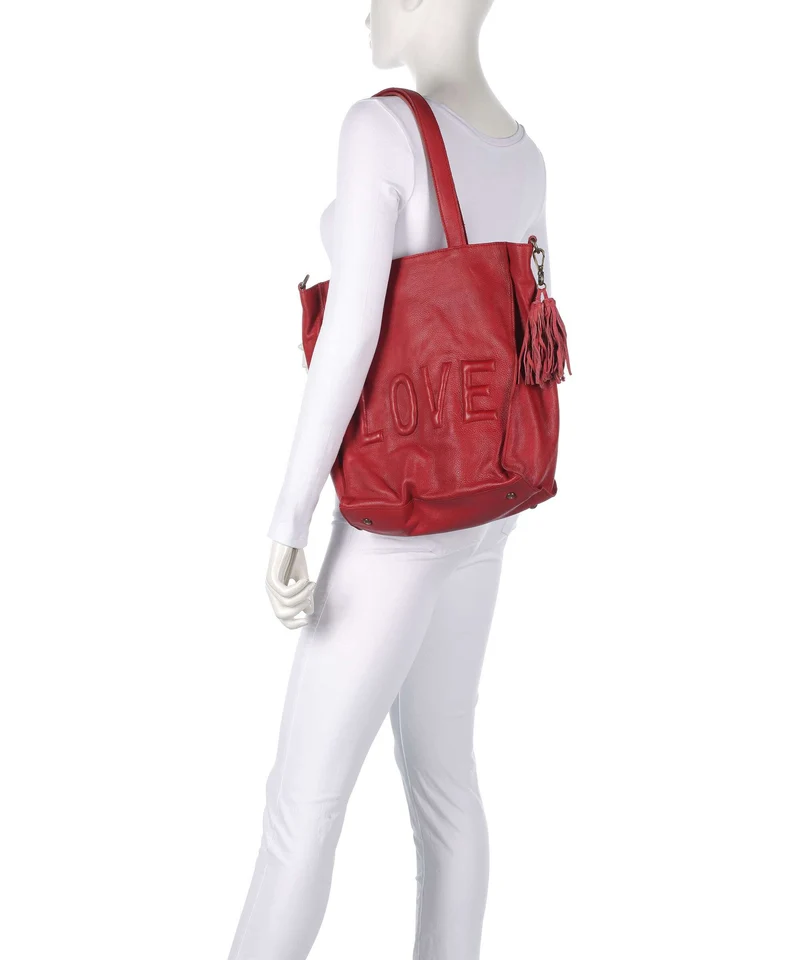 Taschendieb Wien Paoliweg 1 Bolsa shopping red solid