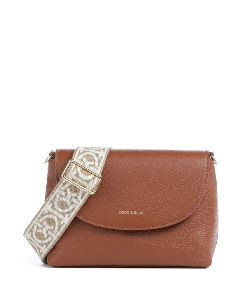 Coccinelle Paulina Bandolera cognac
