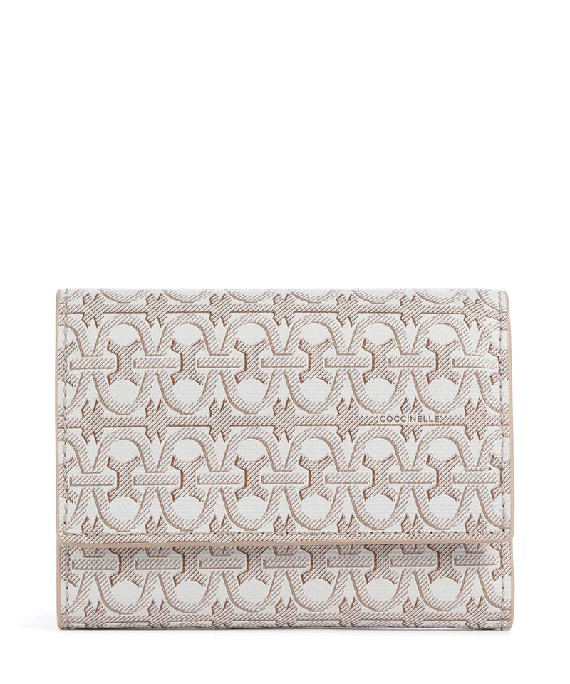 Coccinelle Metallic Monogram Monedero multicolour/blanco/rosette
