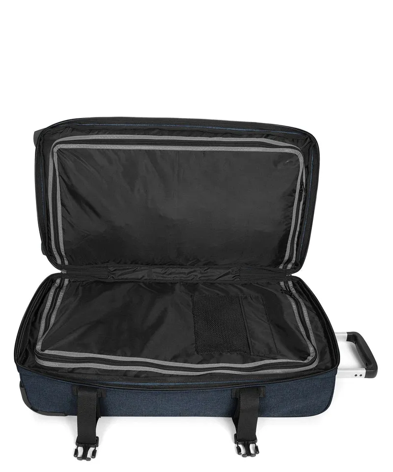 Eastpak Transit'R M Bolso de viaje con ruedas triple denim