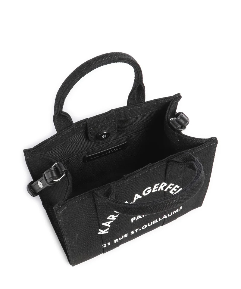Karl Lagerfeld K/Rue St Guillaume Mini Bandolera black