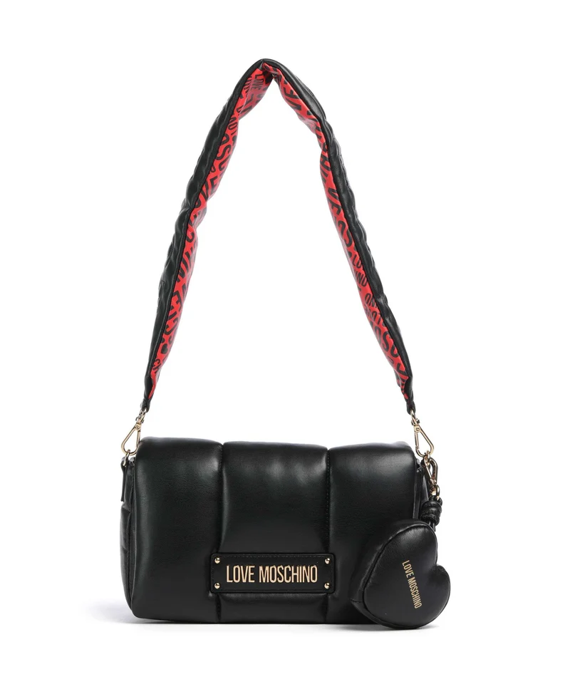 Love Moschino Puffy Bolso de hombro black/red