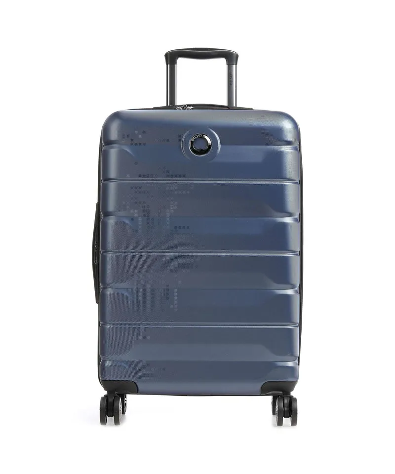 Delsey Paris Air Armour Maleta con 4 ruedas nachtblau
