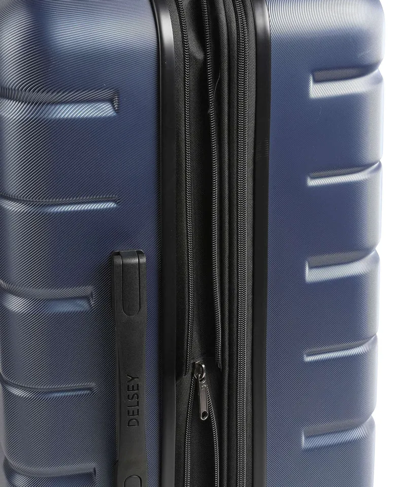 Delsey Paris Air Armour Maleta con 4 ruedas nachtblau