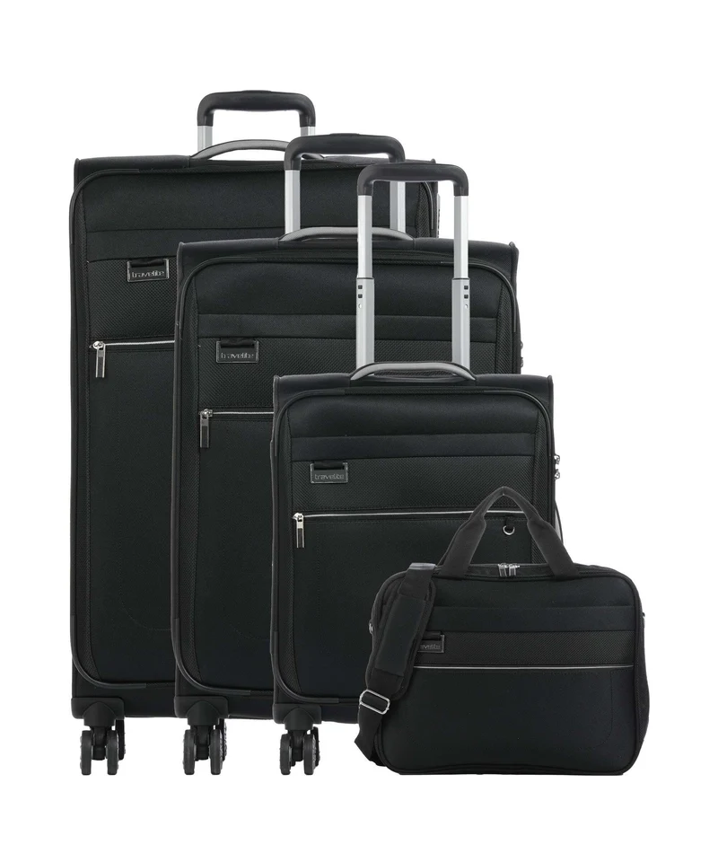 Travelite Miigo Juego de maletas (4 ruedas) nachtschwarz