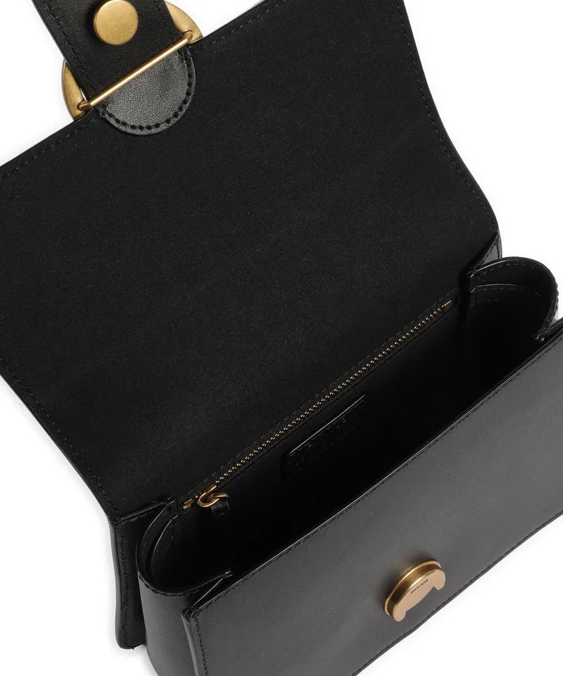 Pinko Love One Mini Bolso de mano nero/antique gold