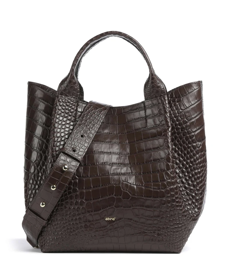 Abro Cocco Mondial Essential Medium Bolso de mano dark brown