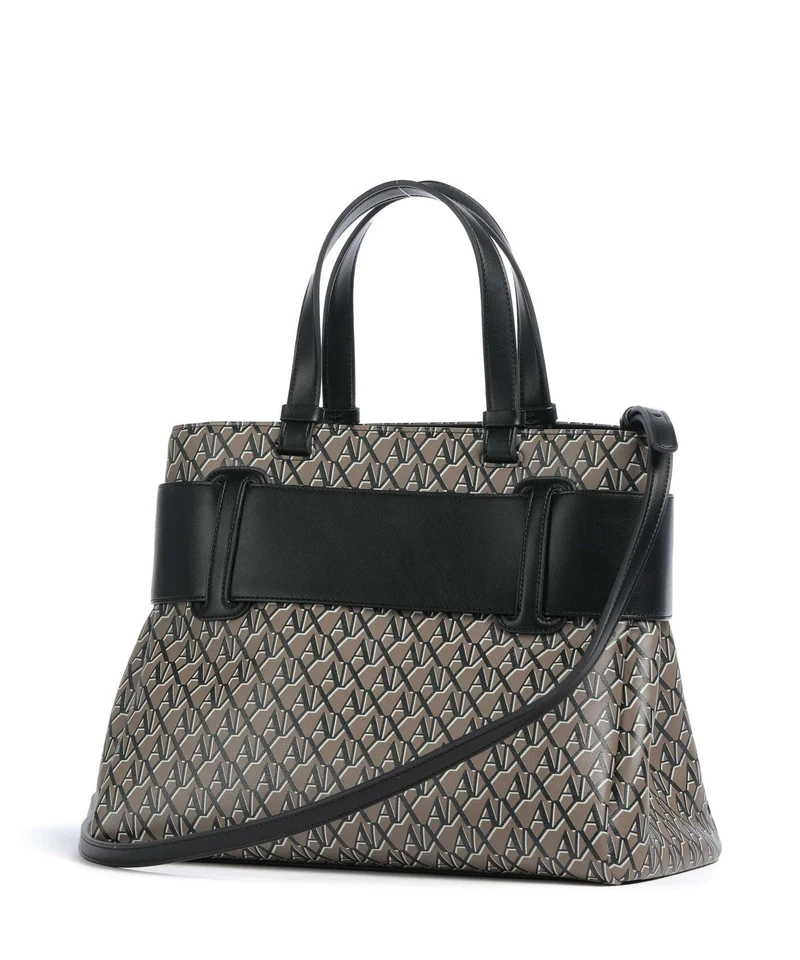 Armani Exchange Susy Soft Bolso de mano brown bass/black