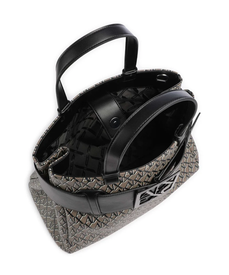 Armani Exchange Susy Soft Bolso de mano brown bass/black