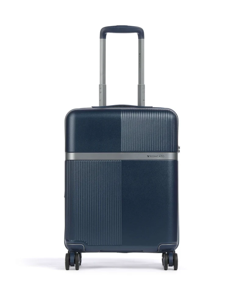 Roncato Airglam Maleta con 4 ruedas blu notte