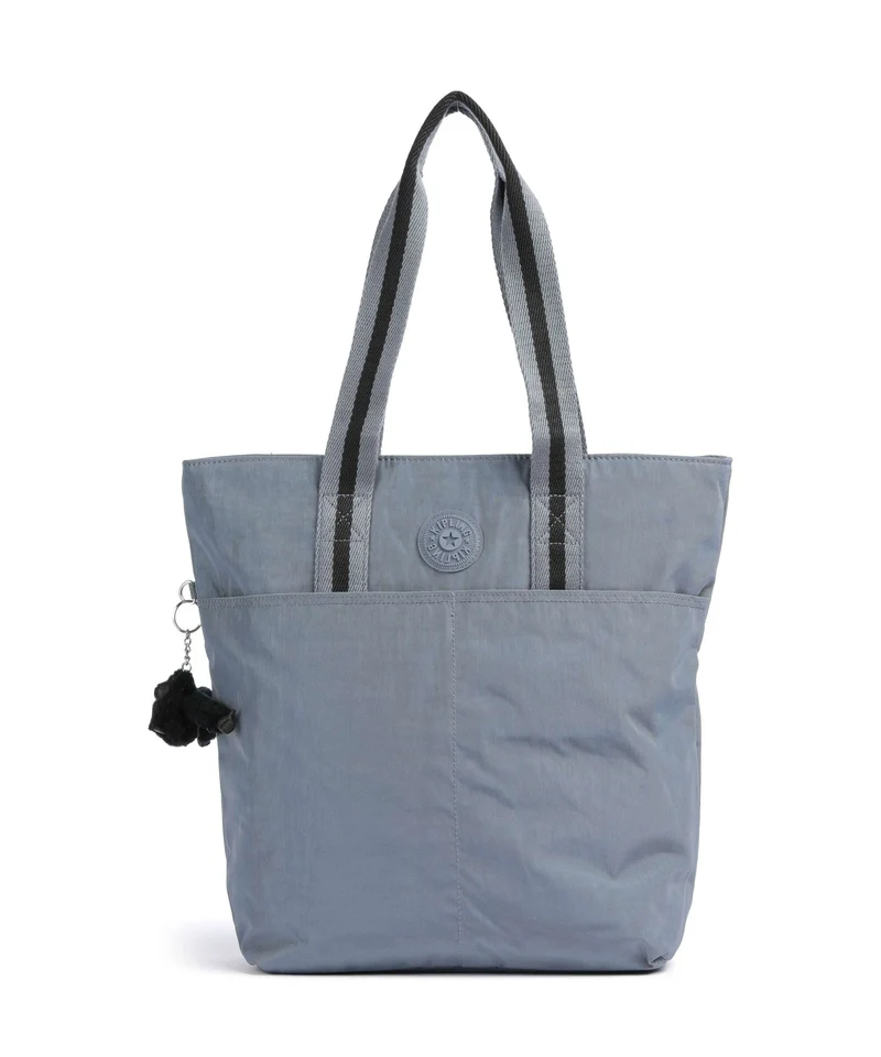 Kipling Basic Hanifa Bolsa shopping blue stone