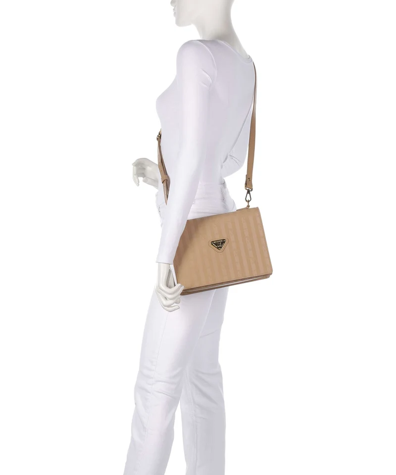 Maison Mollerus Vinerus Wil Bandolera cappuccino beige/nastro