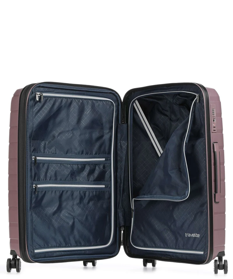 Travelite Air Base Juego de maletas (4 ruedas) flieder
