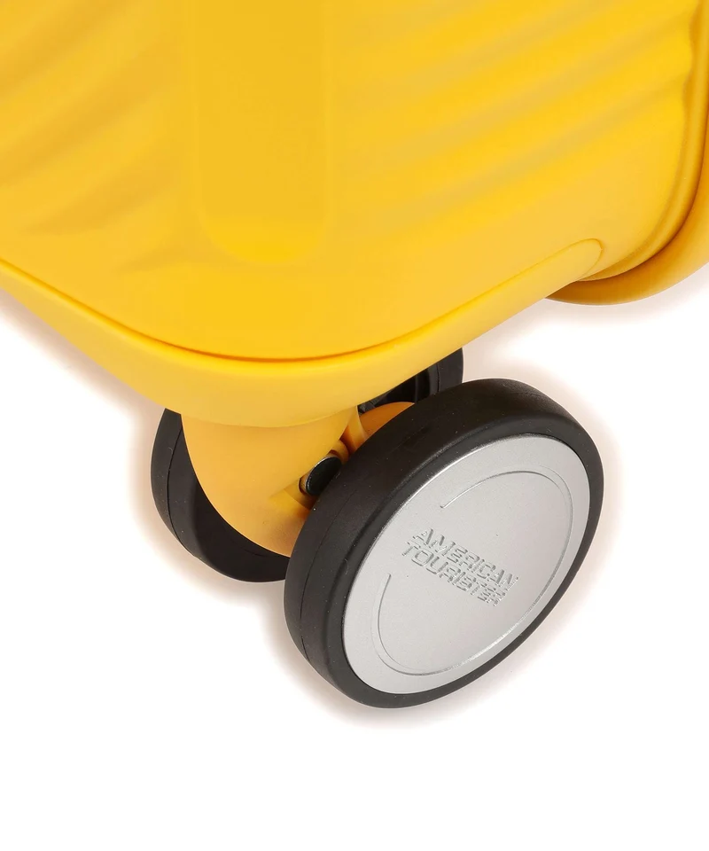 American Tourister Soundbox Maleta con 4 ruedas golden yellow
