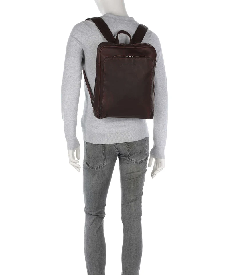 The Chesterfield Brand Wax Pull Up Cow Jasper Mochila brown