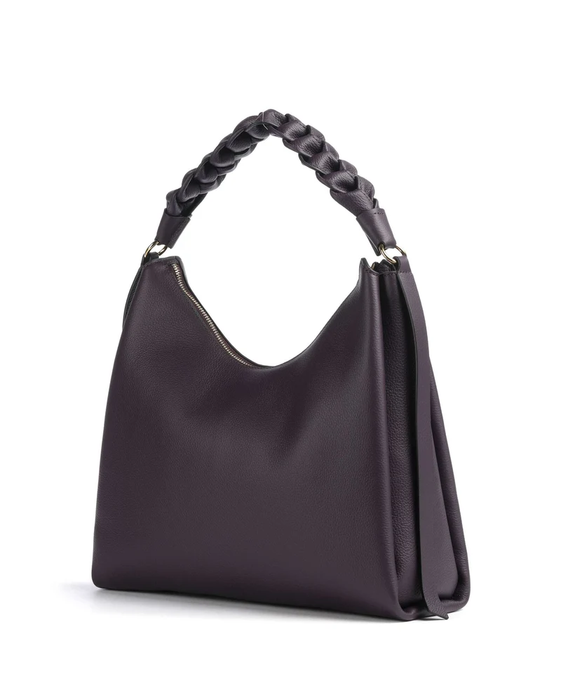 Coccinelle Boheme Grana Double Bolso de hobo prune/ribes