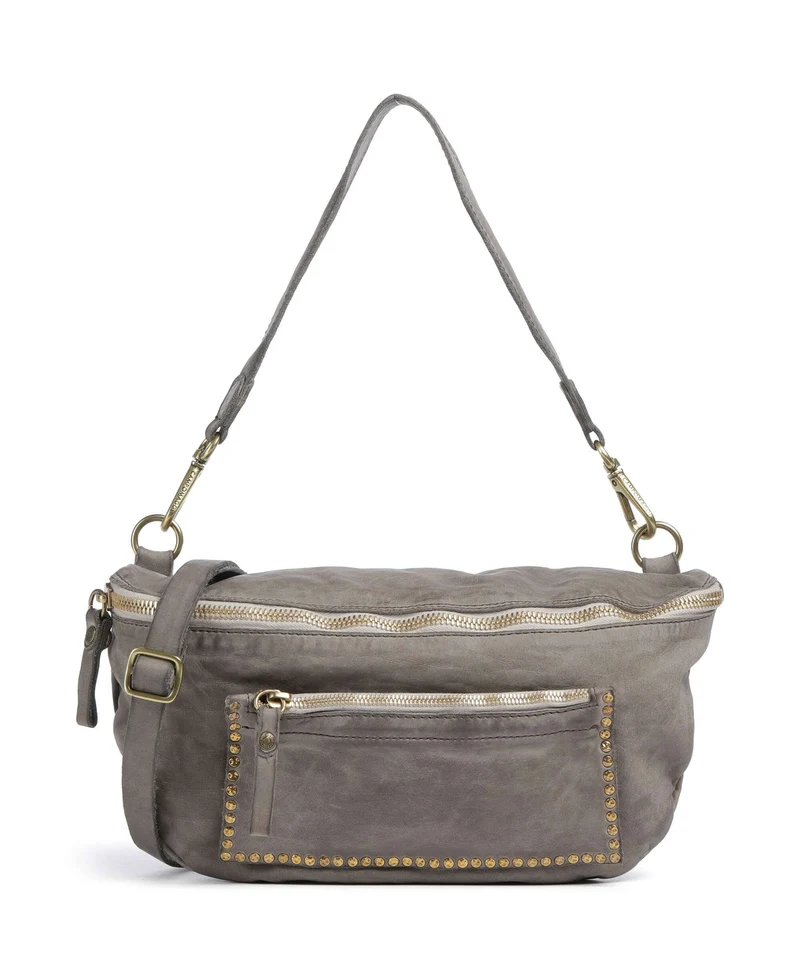 Campomaggi Bolso de hombro cemento