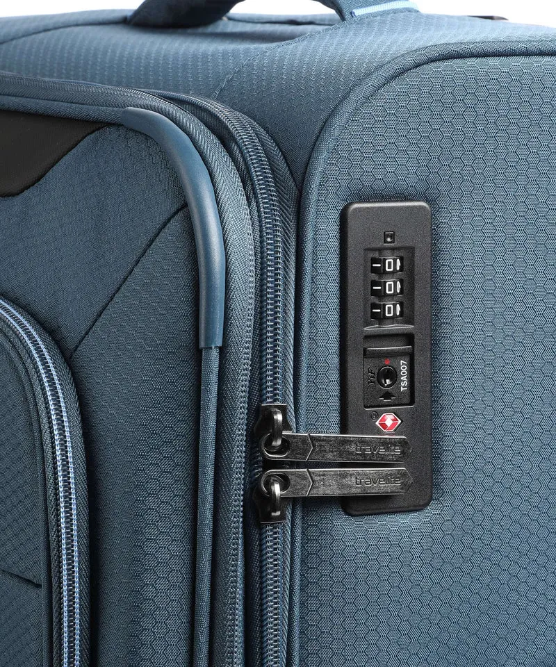 Travelite Skaii Maleta con 4 ruedas panoramablau