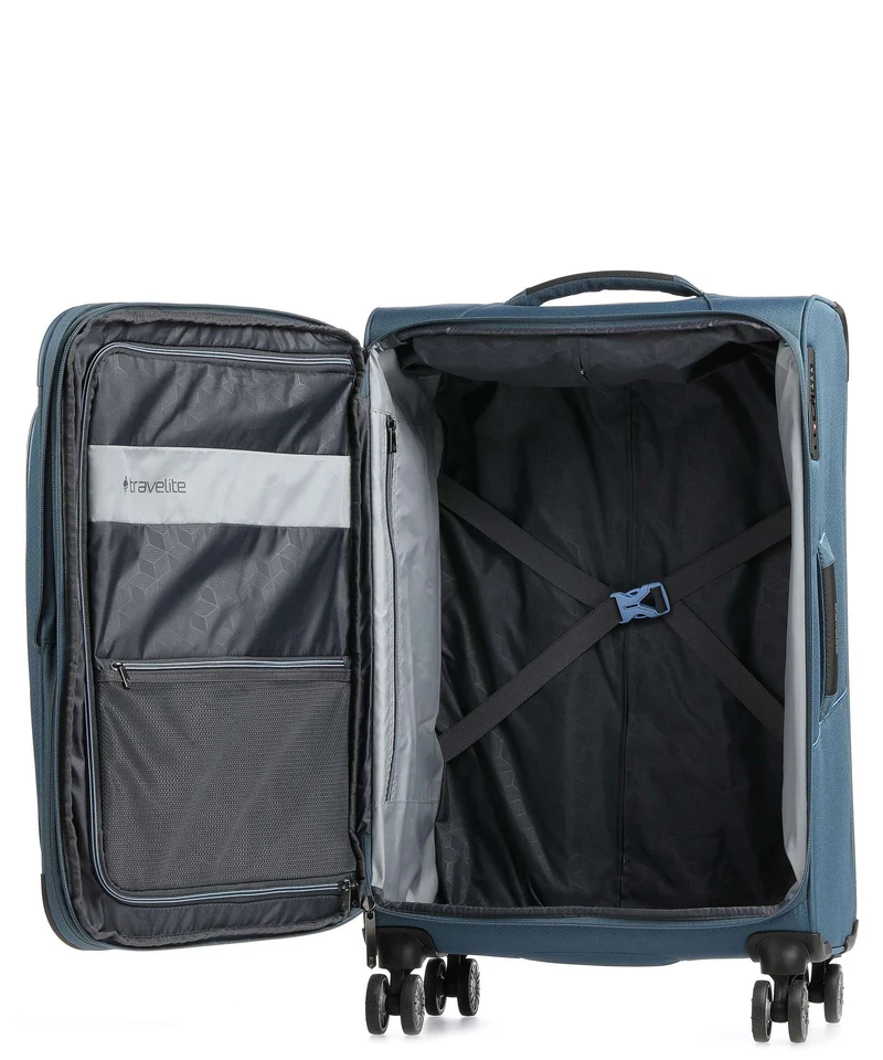 Travelite Skaii Maleta con 4 ruedas panoramablau