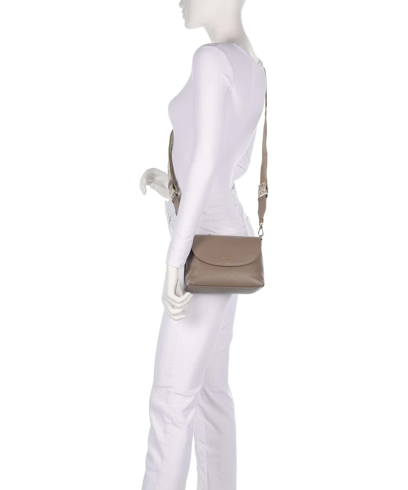 Coccinelle Paulina Bandolera warm taupe