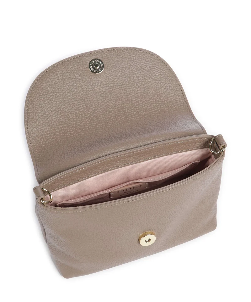 Coccinelle Paulina Bandolera warm taupe