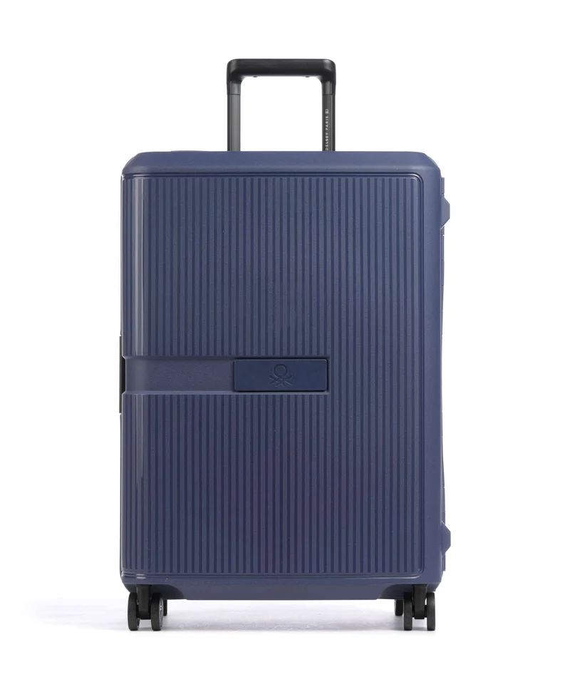 Delsey Paris x United Colors of Benetton CB Hard Maleta con 4 ruedas navy