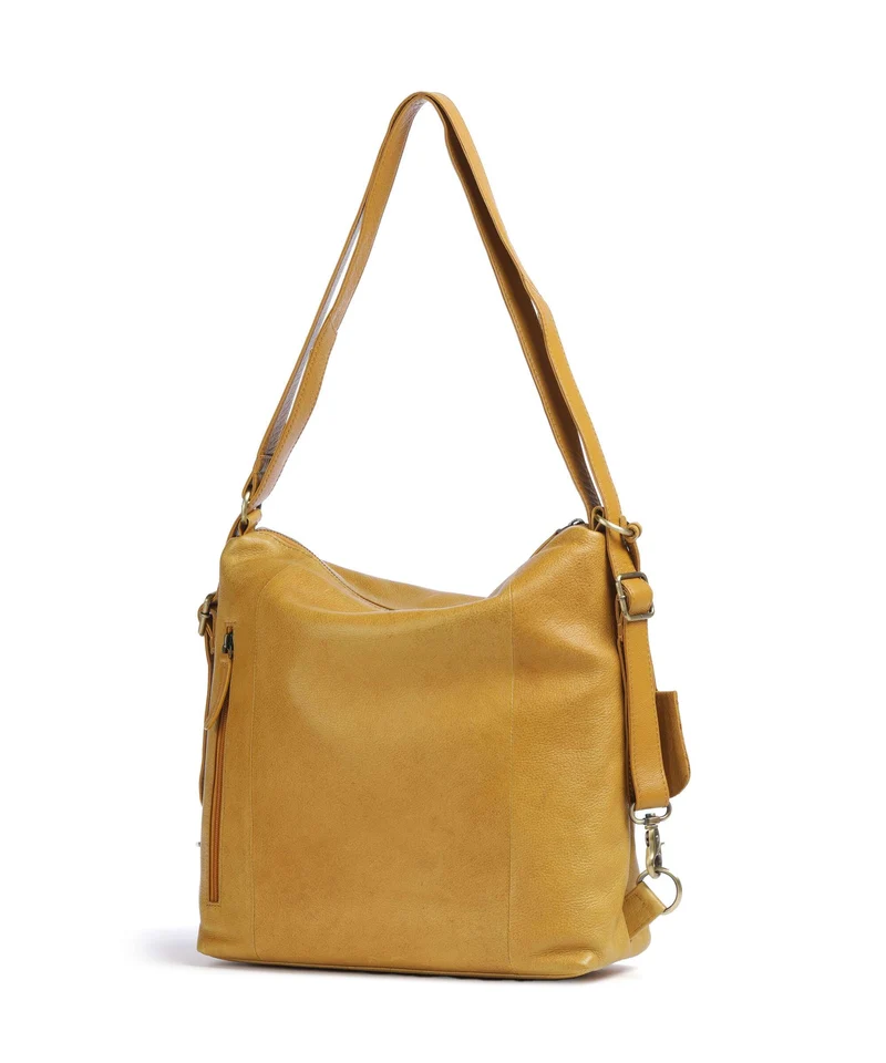 Burkely Natural Norah Bolso mochila yolk yellow