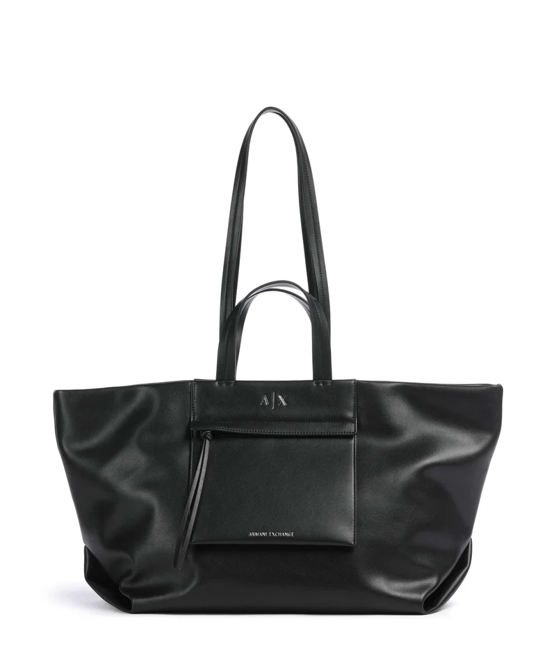 Armani Exchange Natalie L Bolsa shopping black