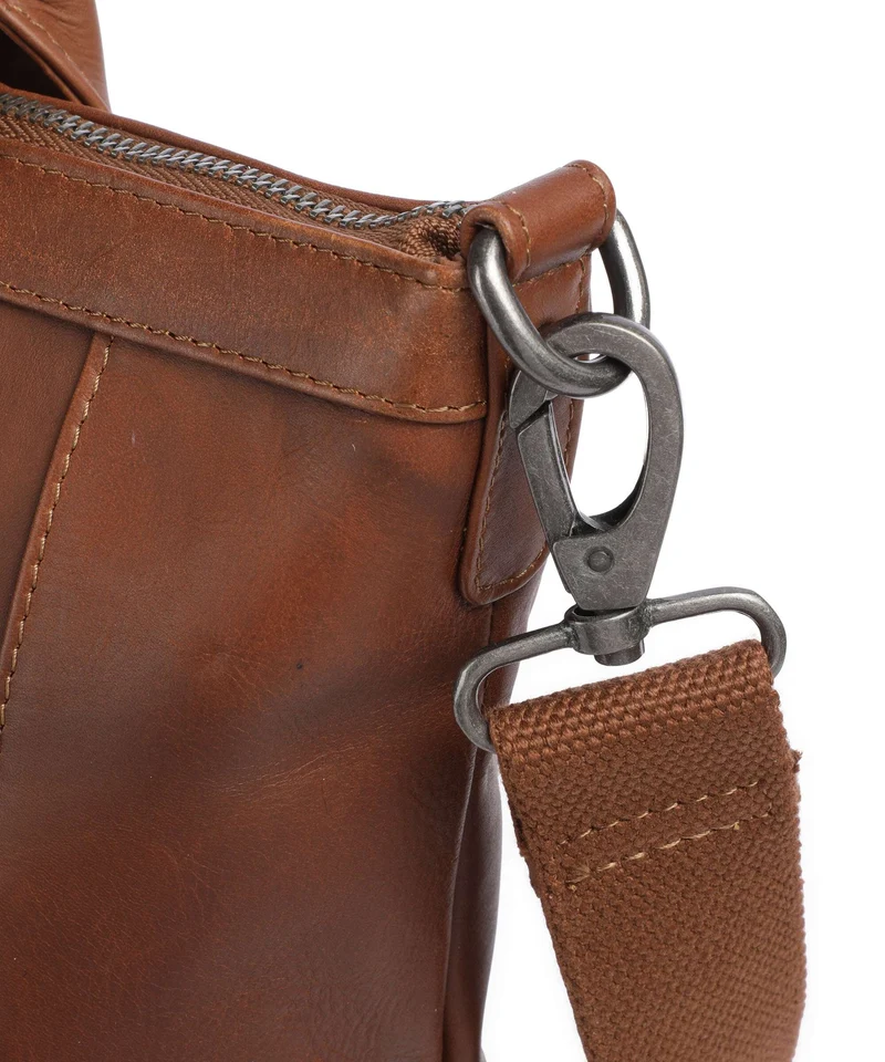 The Chesterfield Brand Wax Pull Up Cow Luisa Bolso mochila cognac