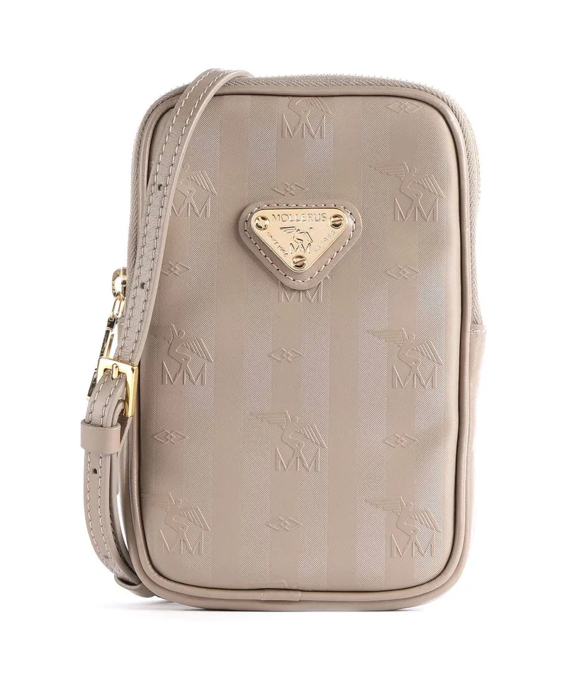 Maison Mollerus Vinerus Wildhorn Bolsa para móvil taupe