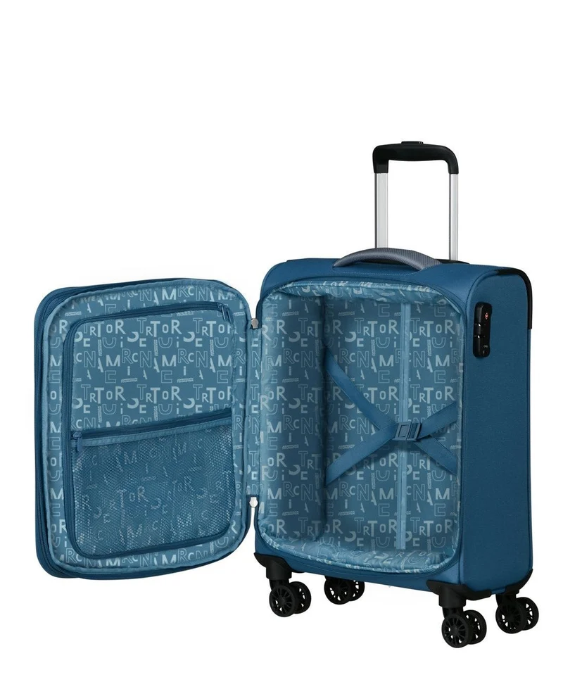 AMERICAN TOURISTER MALETA BLANDA EXTENSIBLE PULSONIC DE CABINA 55CM