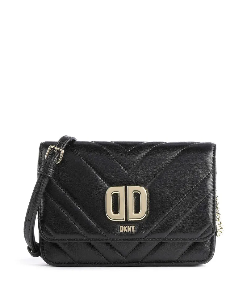 DKNY Delphine Bandolera black/gold