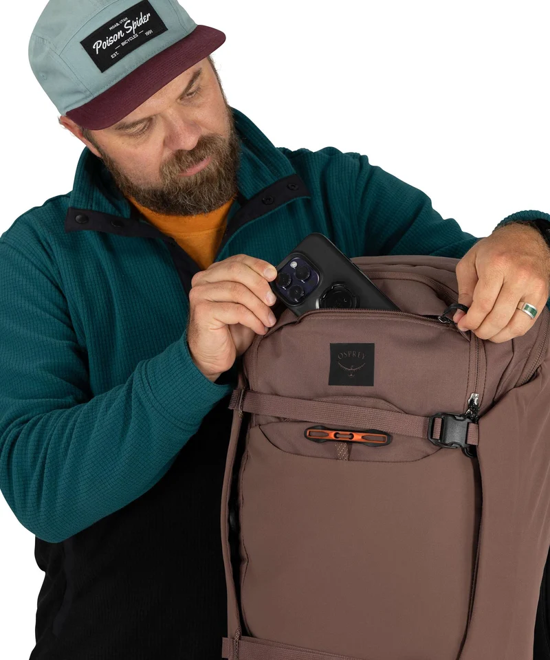 Osprey Metron 24 Mochila de senderismo magma brown/goby orange