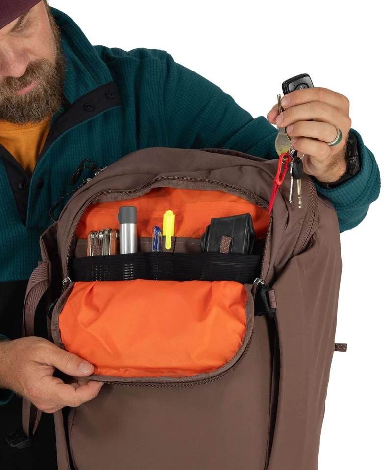 Osprey Metron 24 Mochila de senderismo magma brown/goby orange