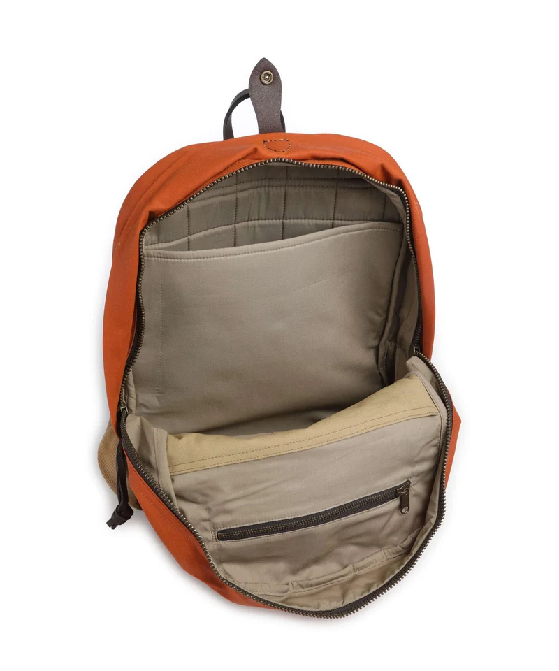 Filson Oil Finish Tin Cloth Journeyman Mochila rust
