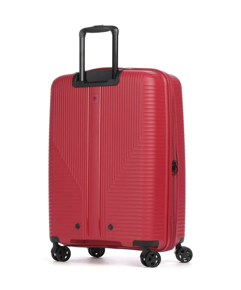 Travelite Air Stripe Juego de maletas (4 ruedas) red