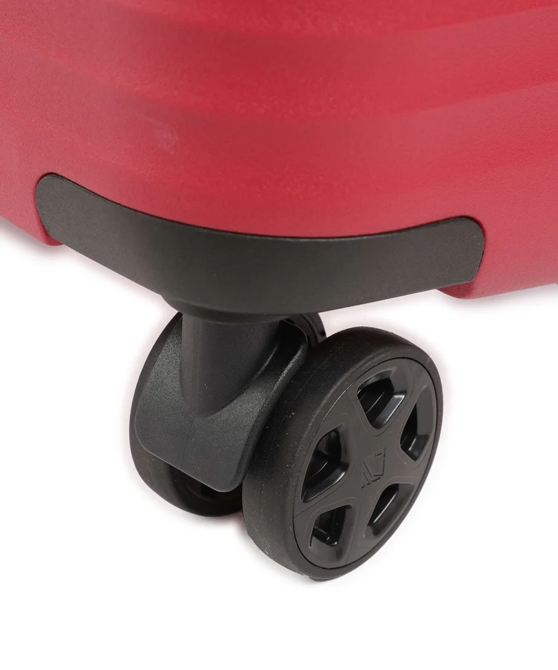 Travelite Air Stripe Juego de maletas (4 ruedas) red