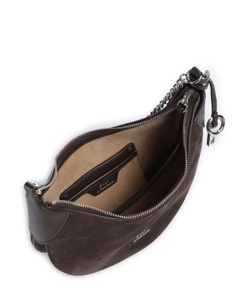 Polo Ralph Lauren ID Collection Small Bolso de hombro chocolate/tobacco