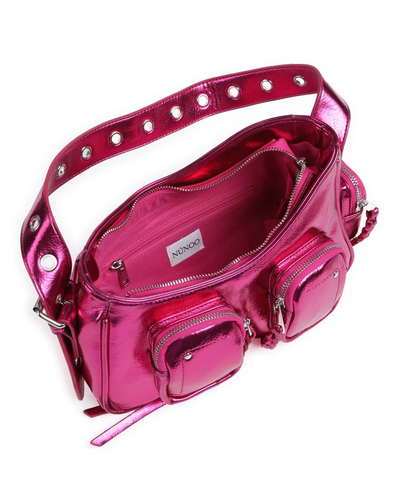 Núnoo Recycled Cool Jennifer Bolso de hombro pink