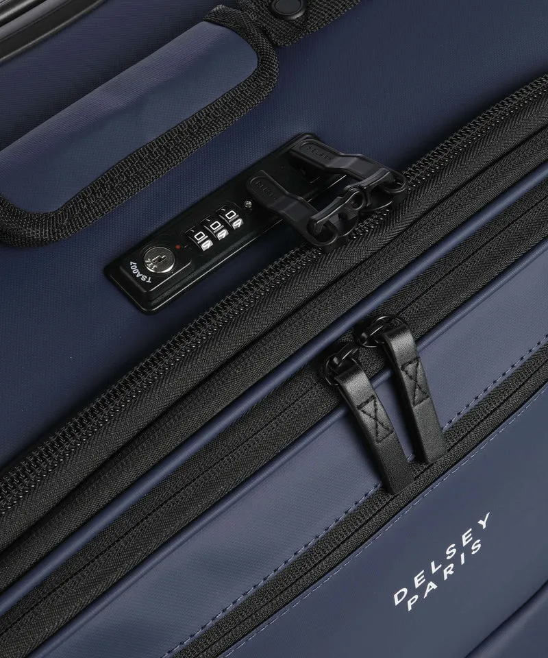 Delsey Paris Maubert 2.0 Maleta con 4 ruedas marineblau