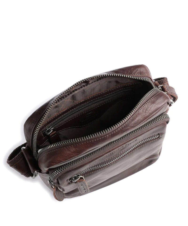 The Chesterfield Brand Birmingham Bandolera brown