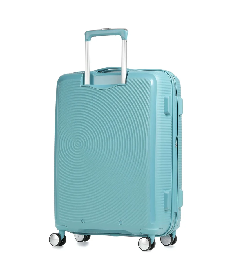 American Tourister Soundbox Maleta con 4 ruedas turquoise tonic