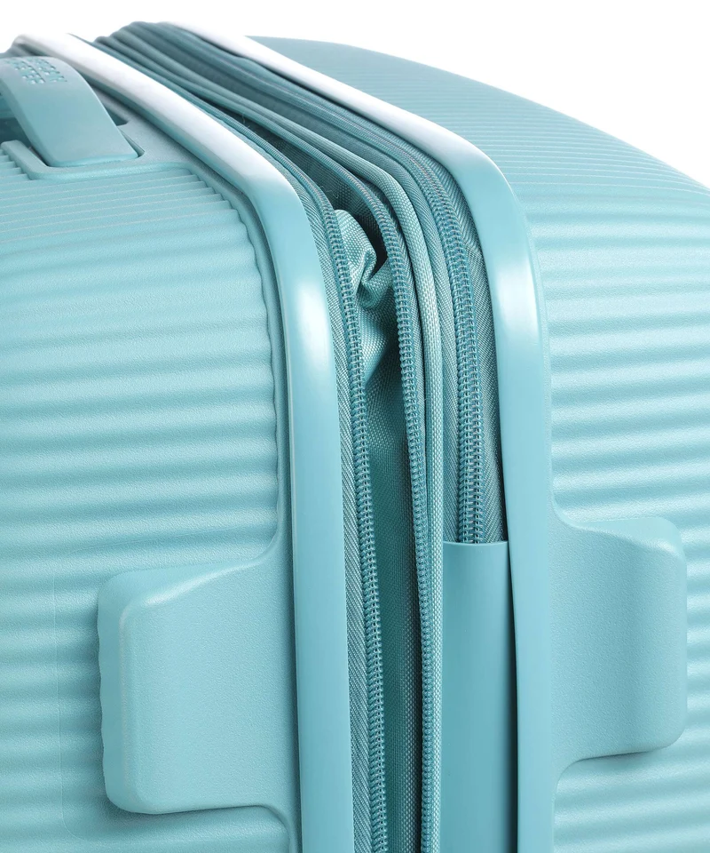American Tourister Soundbox Maleta con 4 ruedas turquoise tonic