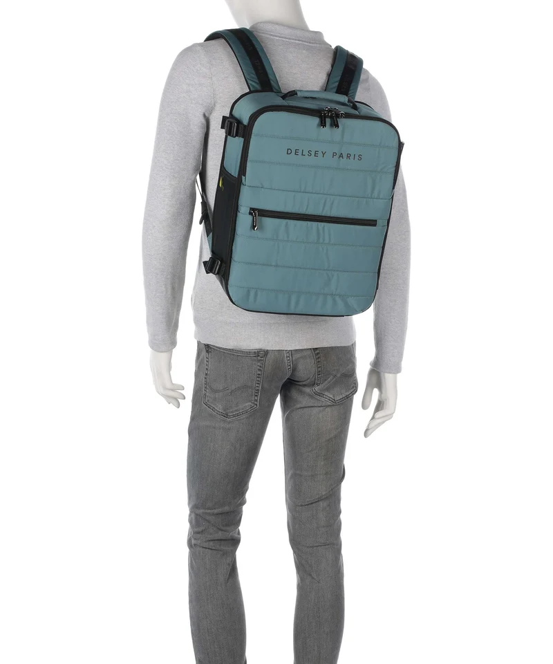 Delsey Paris Shadow 5.0 Mochila de viaje gruen