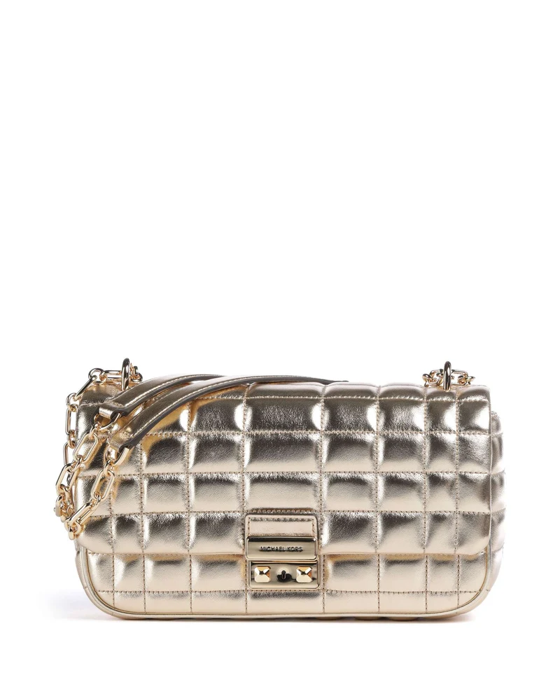 Michael Kors Tribeca Bolso de hombro pale gold