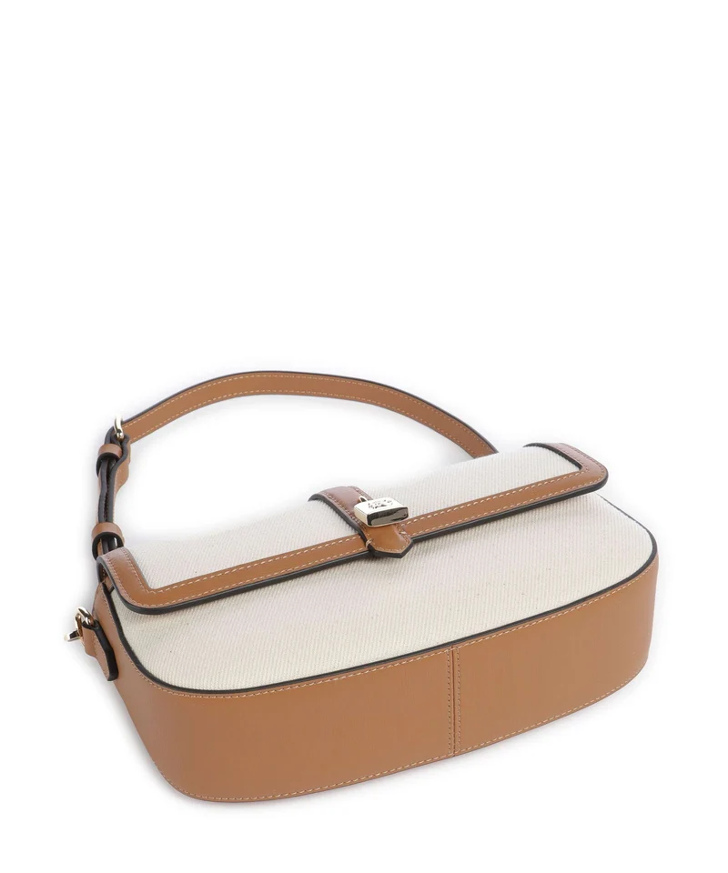 Karl Lagerfeld K/Autograph Bolso de hombro canvas caramel