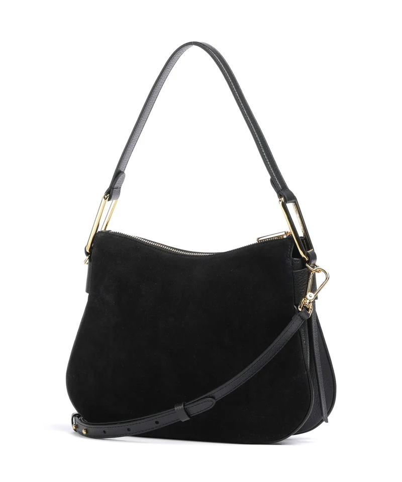 Coccinelle Magie Suede Bolso de hobo noir